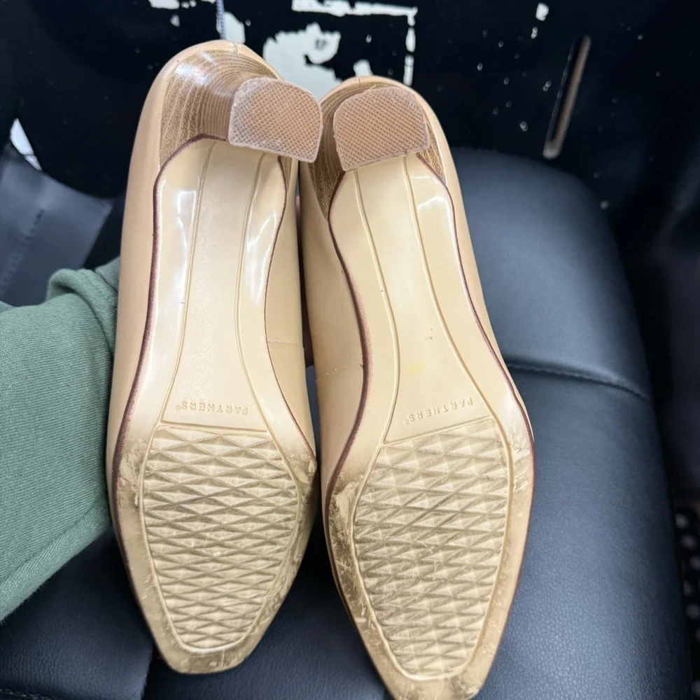 Partners Flex Bette Tan Comfort Pumps Size 7M